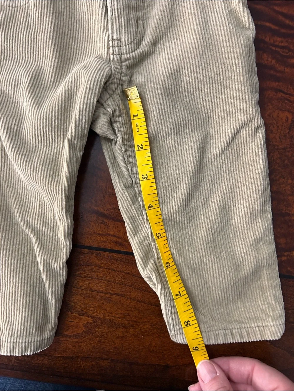 oshkosh classic tan corduroy pants 9 months